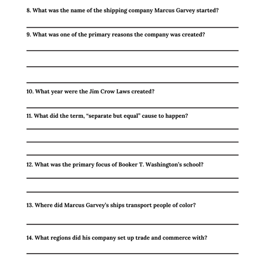 The Trailblazers Project Activity Book
