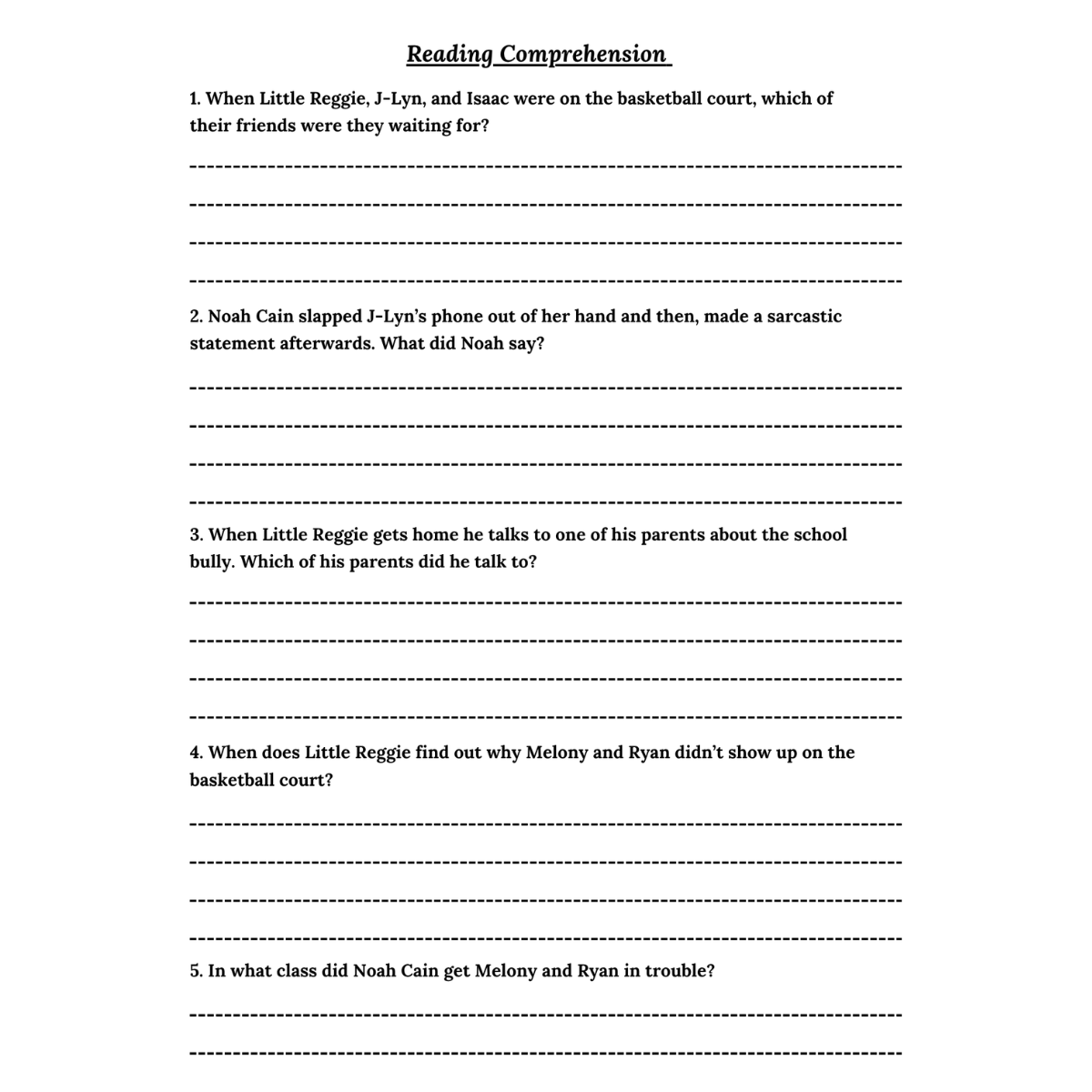 Take a Stand Workbook